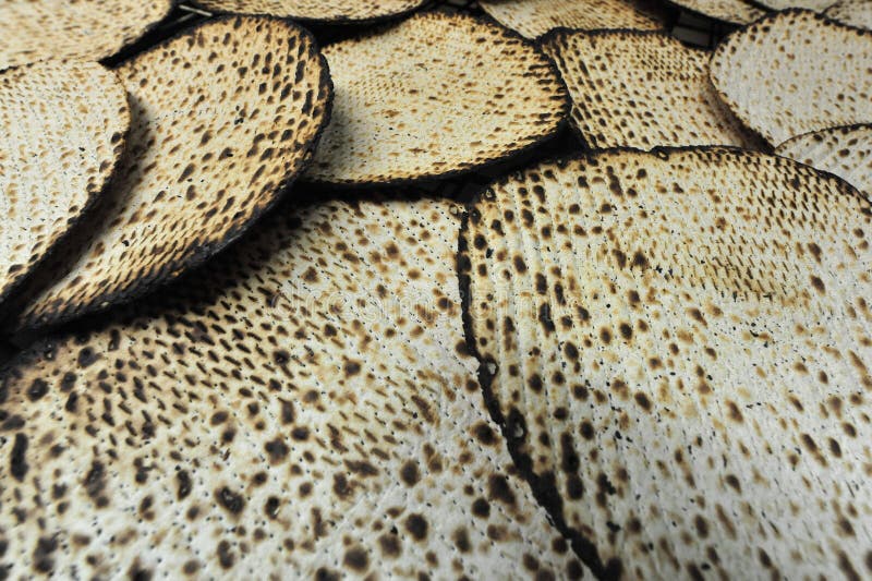 Hand made glatt kosher matzah for the Jewish holiday of Passover. Kosher stock images, royalty-free photos and pictures