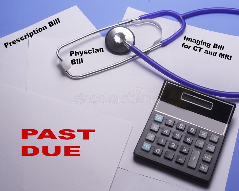 Past due medical bills piling up at an out of controll rate