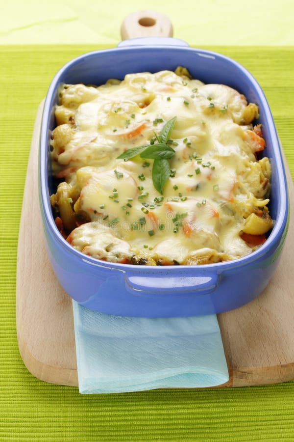 Pasta baked royalty free stock images
