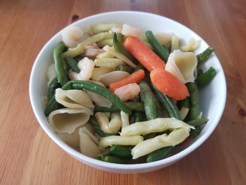Pasta Beans and Vegetables stock image. Image of cuisine 194257161