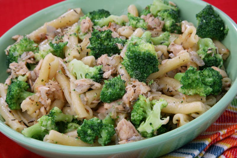 Grilled Salmon with Broccoli Rice and Tomato Clos Stock Image Image