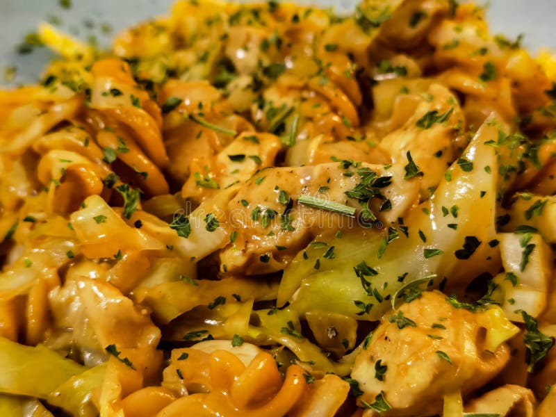 Pasta Casserole with Gratinated Cheese Stock Photo Image of meal