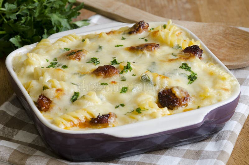 Pasta and cheese bake