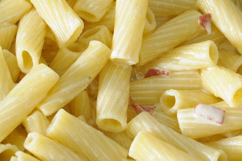 Pasta with cheese sauce stock photo. Image of food, restaurant 9432902