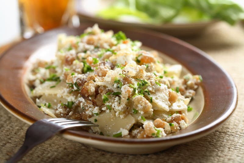 Pasta with cottage cheese stock image. Image of cooking 2019541
