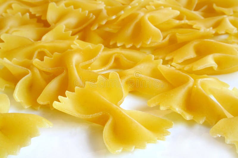 Pasta di Farfalle fotografia stock Pasta di Farfalle fotografia stock