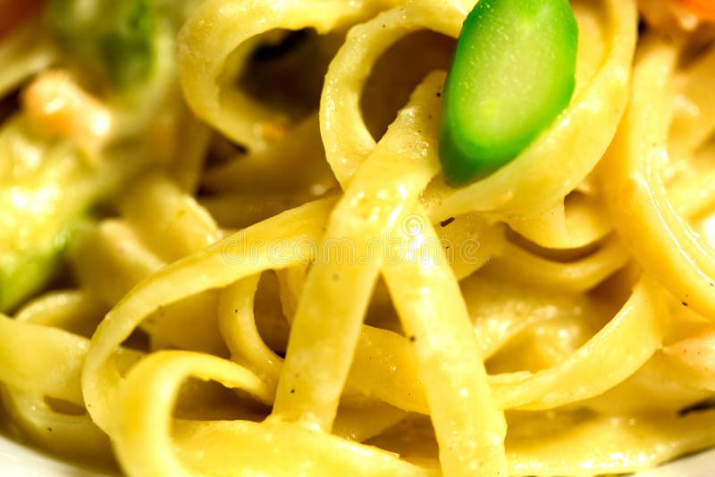 Pasta fettuccine stock image. Image of prepare, dish 31678615