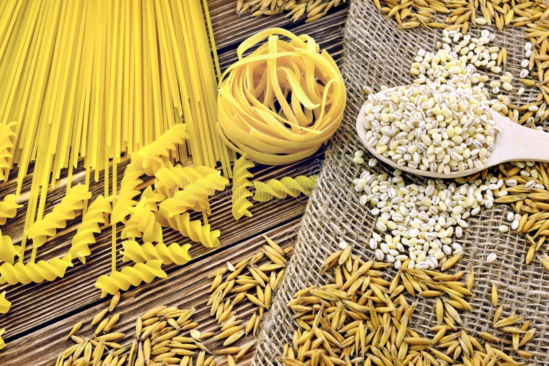Pasta with grain stock photo. Image of food, harvest 66080974