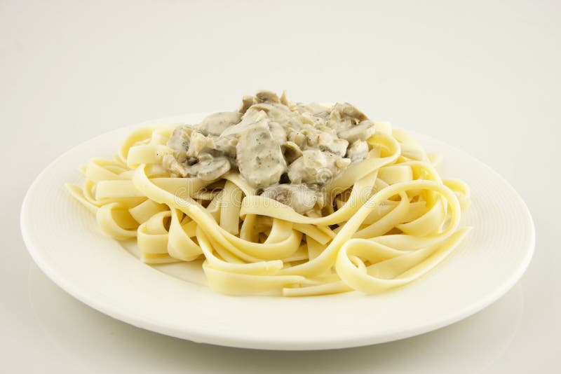 Pasta with mushrooms