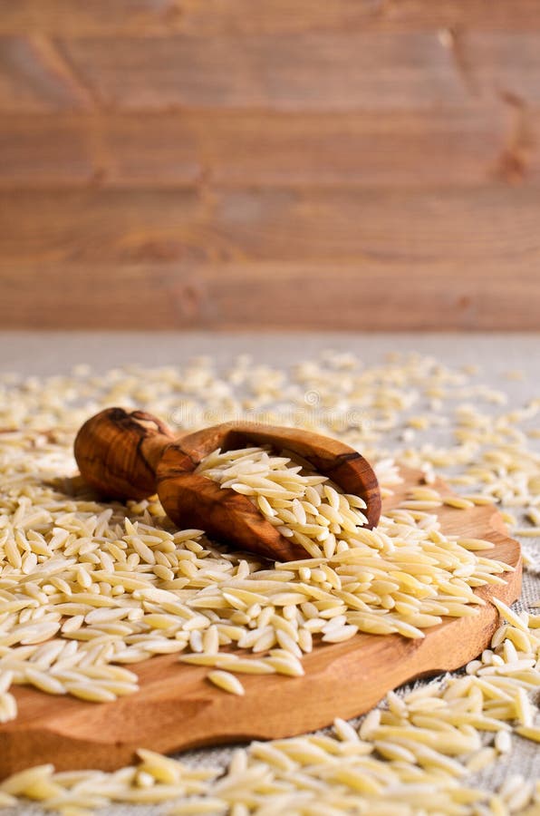 Pasta Orzo stock photo. Image of carbohydrate, pasta 48939128