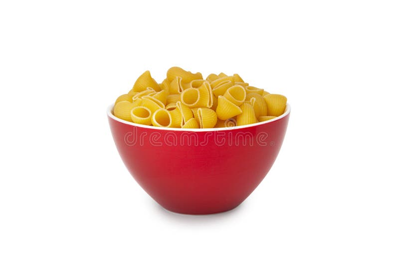 Download Pasta Pipe Rigate Isolated On White Background Stock Image Image Of Yellow Macaroni 172416627 Yellowimages Mockups