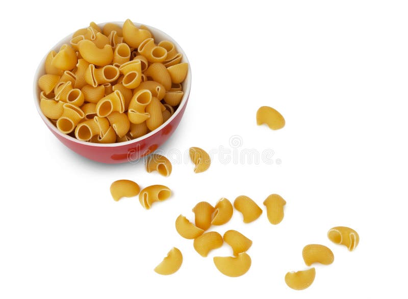 Download Pasta Pipe Rigate Isolated On White Background Stock Image Image Of Yellow Macaroni 172416627 Yellowimages Mockups