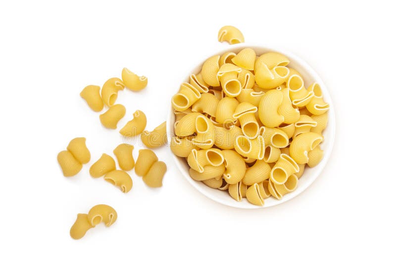 Download Pasta Pipe Rigate Isolated On White Background Stock Image Image Of Yellow Macaroni 172416627 Yellowimages Mockups