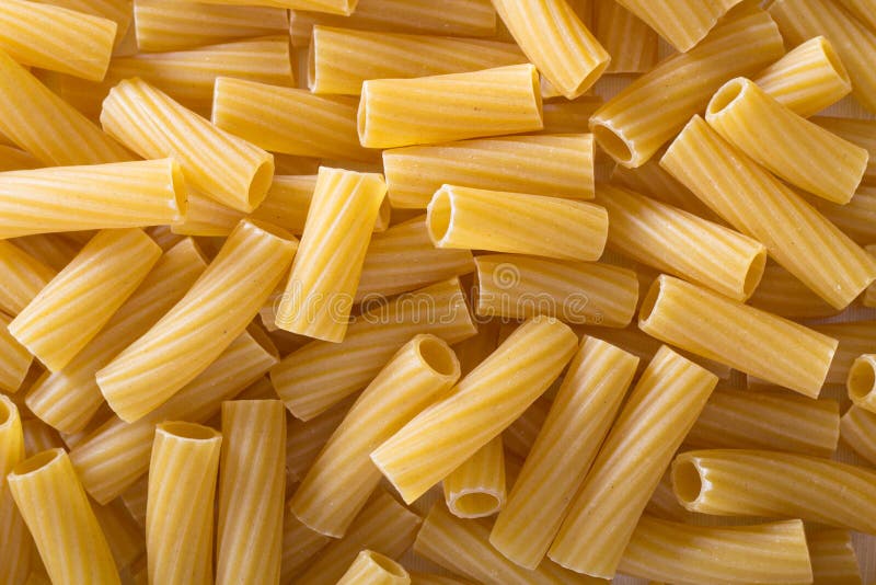 Pasta rigatoni background stock photo. Image of rigatoni 66174222