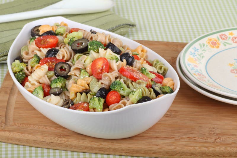 Pasta Salad in a Bowl