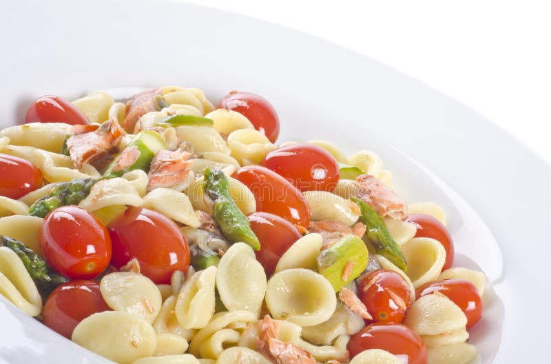 Pasta with Smoked Wild Salmon and Vegetable 6