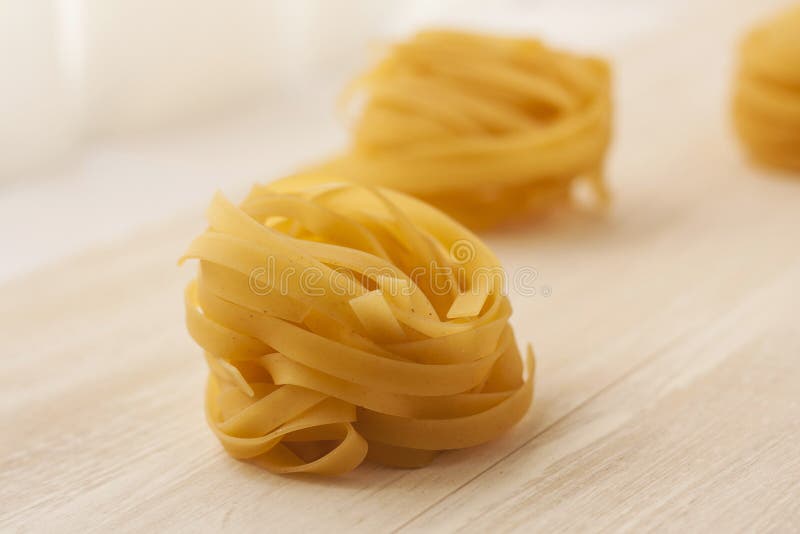Pasta tagliatelle. stock photo. Image of detail, lunch 38842148