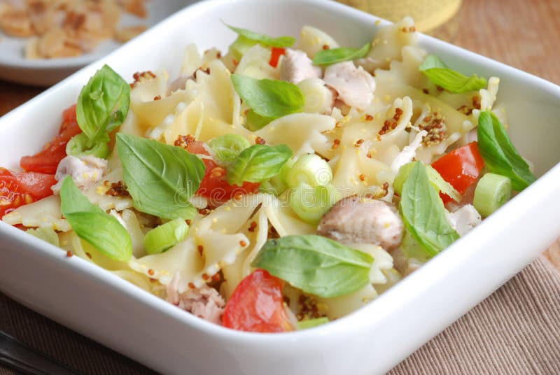 Pasta and vegetable salad