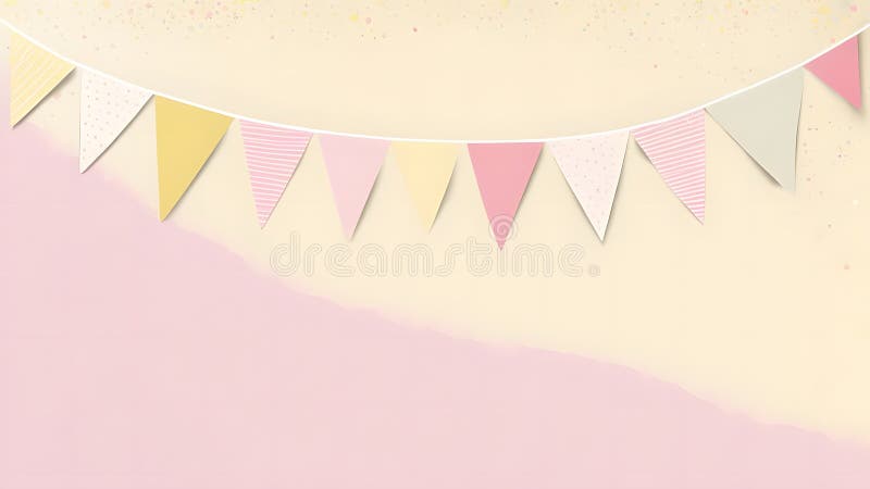 Fond pastelat cu nuanțe blânde de culoare galbenă și roz, care creează o atmosferă moale și serenică stock illustration
