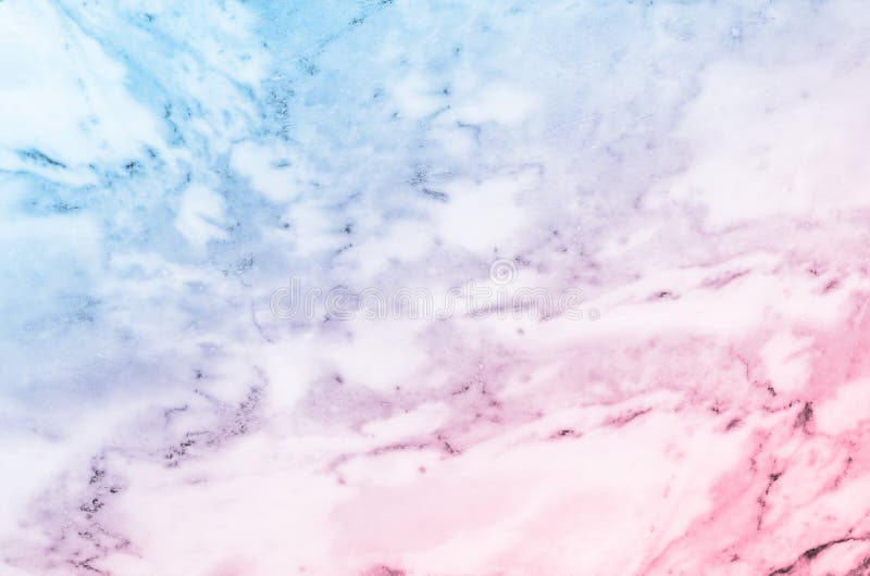 Pastel Blue And Pink Marble Stone Texture Stock Image - Image of