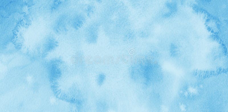 Pastel blue watercolor background paper with marbled painted texture in elegant website or textured paper design, abstract waterco