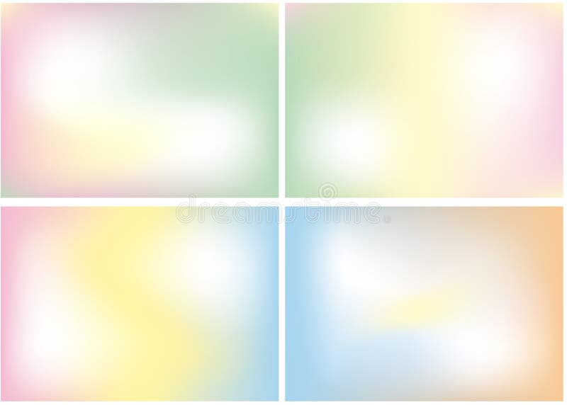 Pastel Color Mix, Background Stock Vector Illustration of flowing
