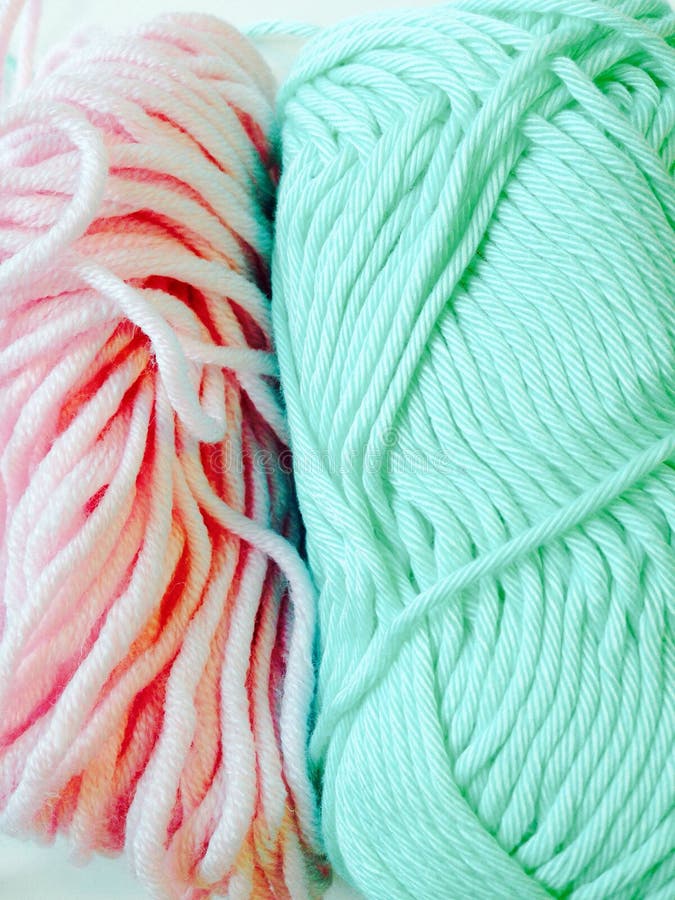 Pastel color yarns stock photo. Image of closeup, color 54382708