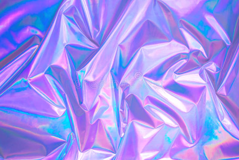 Pastel Colored Holographic Background In 80s Style Stock Photo - Image ...