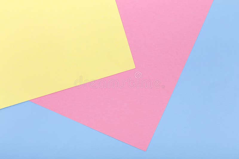 Pastel Colored Paper Texture Minimalism Background Stock Photo Image
