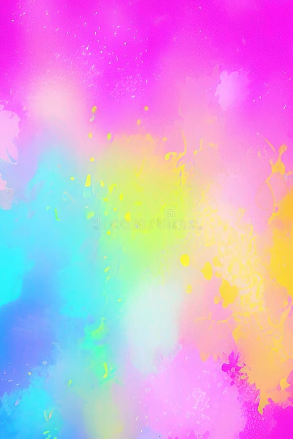Pastel Colors Paint Splashes Stock Illustration Illustration of blue, banner 262687357