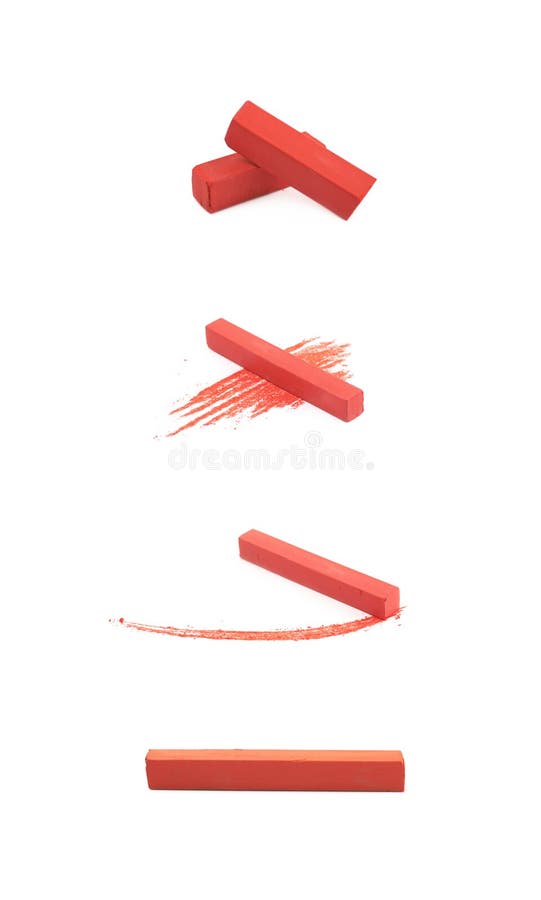 Pastel Crayon Chalk Isolated Stock Image Image of artistic, creative