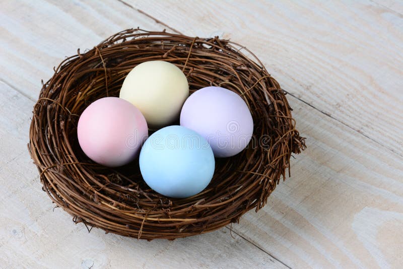 Pastel Easter Eggs stock photo. Image of holiday, high 38941910