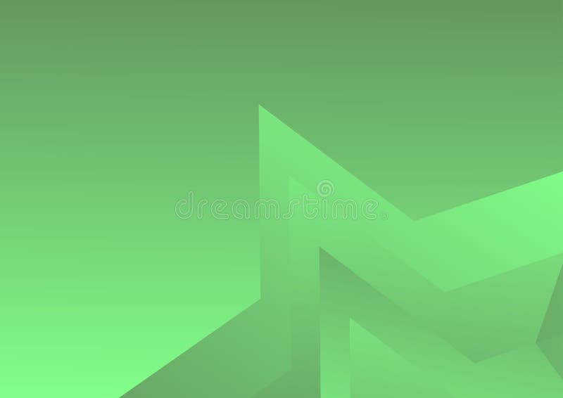 Pastel Green Business PPT Background Stock Illustration - Illustration