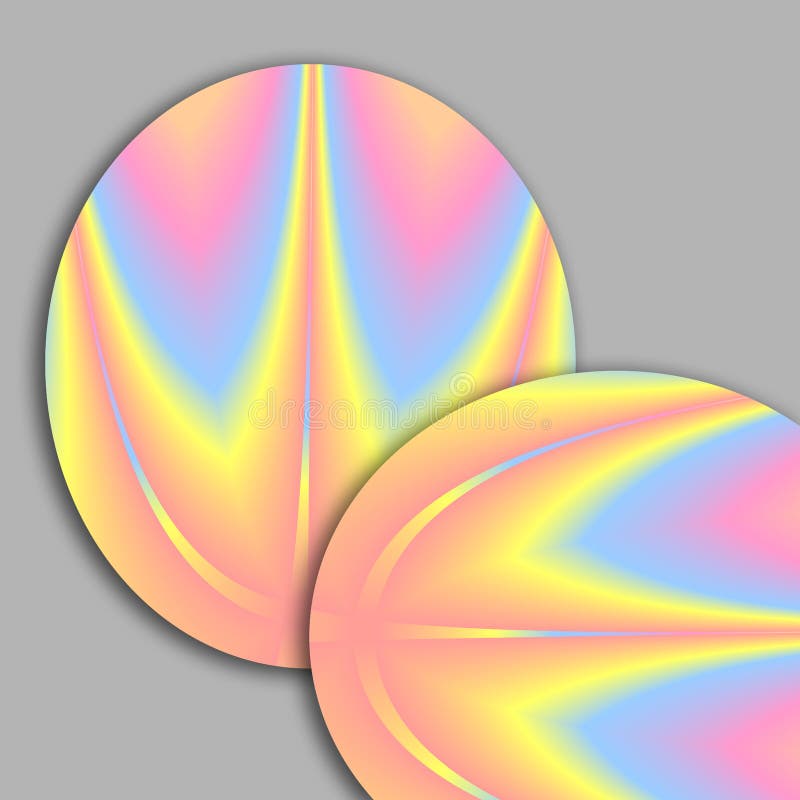 Pastel Oval Fractals