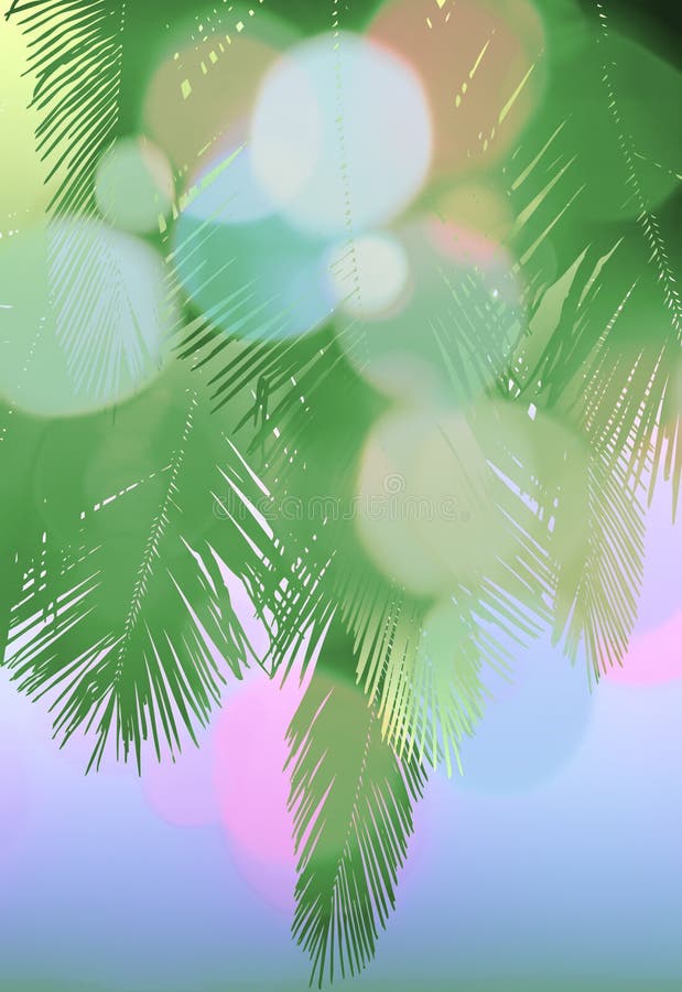 Pastel palm