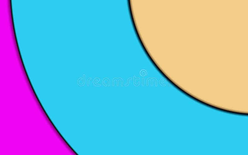Pastel paper card abstract background, banner abstract background, Rainbow spectrum colors stock illustration
