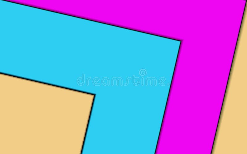 Pastel paper card abstract background, banner abstract background, Rainbow spectrum colors royalty free illustration
