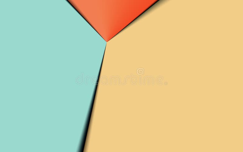 Pastel paper card abstract background, banner abstract background, Rainbow spectrum colors stock illustration