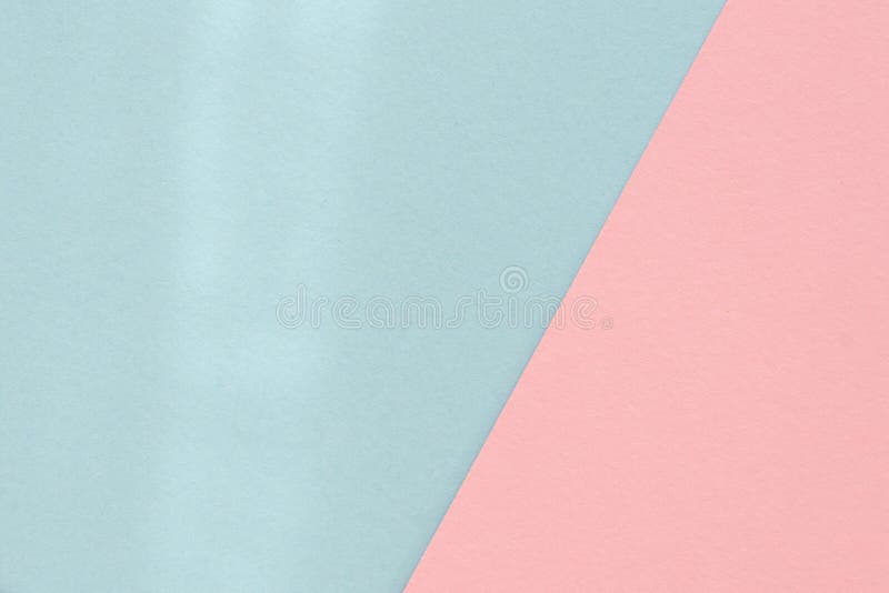 Pastel pink blue color paper background. Geometric figures, shapes. Diagonal joint. Abstract geometric flat composition. Empty space on monochrome cardboard. Cardboard color shapes stock images, royalty-free photos and pictures