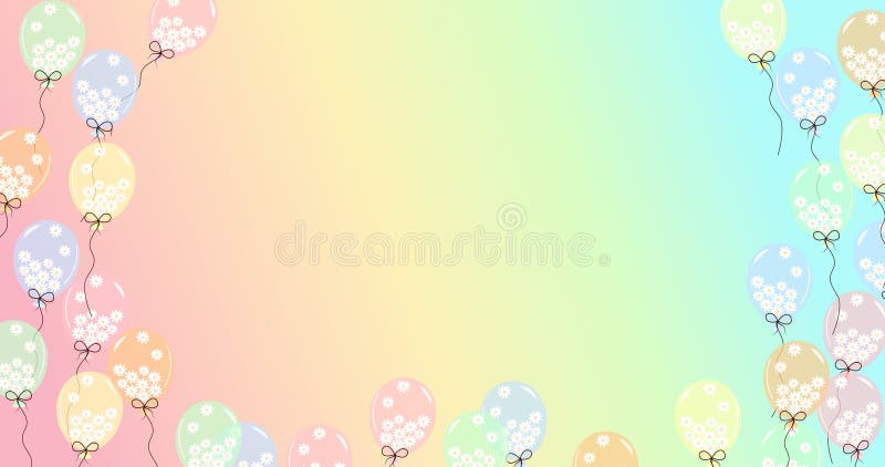 Rainbow Pastel Balloons Stock Illustrations – 662 Rainbow Pastel Balloons  Stock Illustrations, Vectors & Clipart - Dreamstime