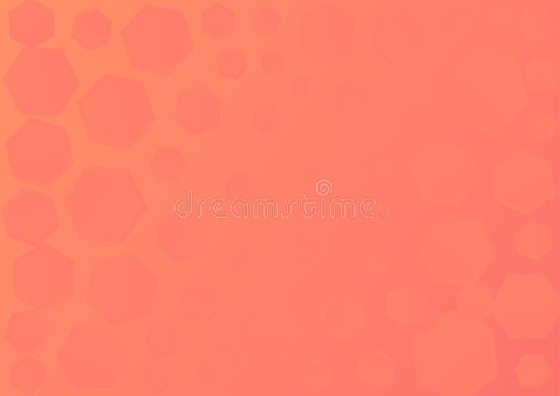 Pastel Red Gradient Geometric Hexagon Background Beautiful Elegant