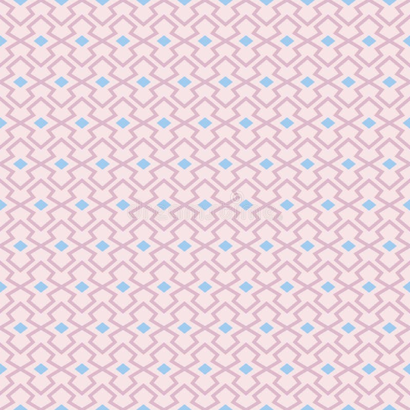 Pastel retro different vector seamless pattern vector illustration