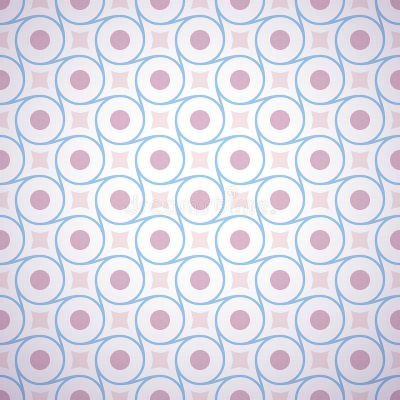 Pastel retro different vector seamless pattern vector illustration