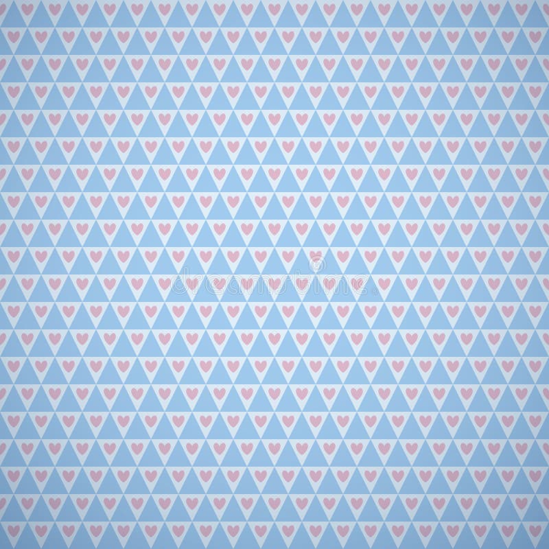 Pastel retro different vector seamless pattern royalty free illustration
