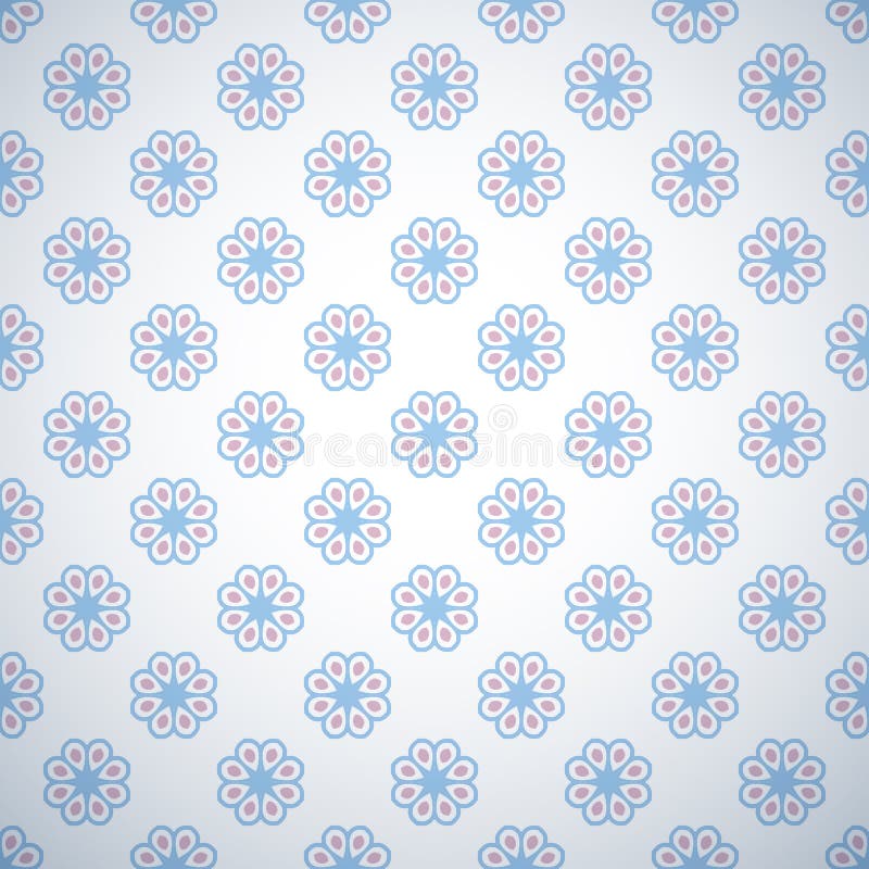 Pastel retro different vector seamless pattern vector illustration