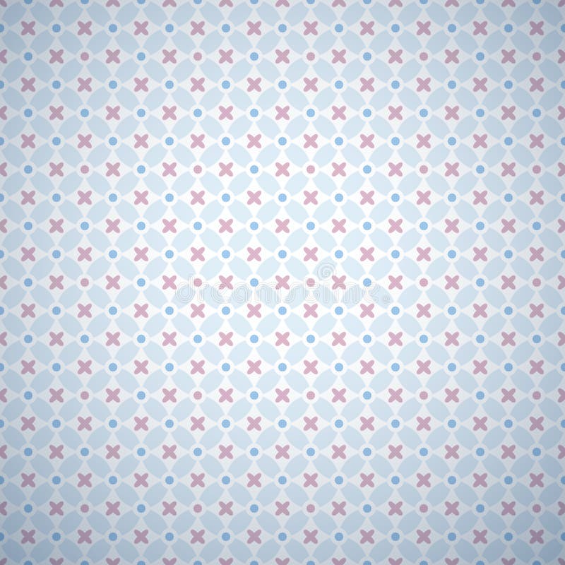 Pastel retro different vector seamless pattern vector illustration