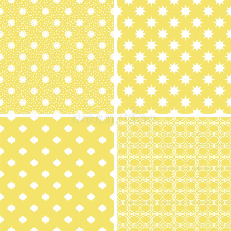 Pastel retro different vector seamless patterns. vector illustration