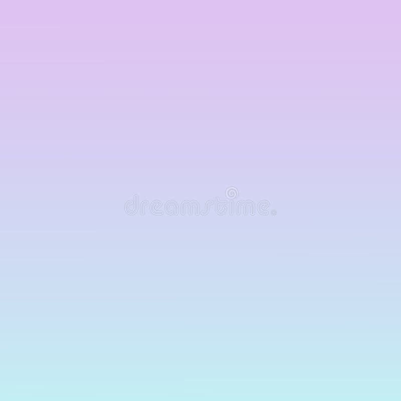 Pastel Violet Mint Gradient Background Stock Illustration