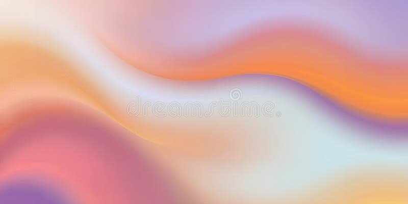Pastel Wave Abstract Background stock illustration