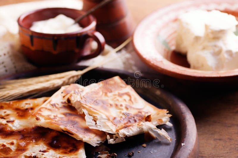 Pastel de queijo caseiro imagens de stock royalty free